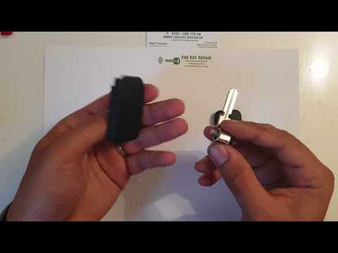 Spannen Feder vom Autoschlüssel Funkschlüssel - Mercedes Klappschlüssel  Car-Key-Repair Frankfurt