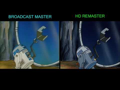 A problem with Disney's STAR WARS: DROIDS HD remaster.