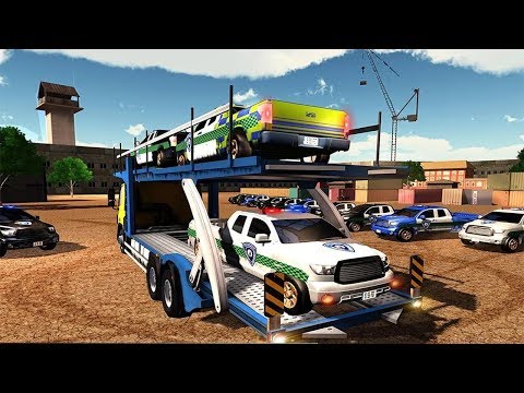 OffRoad Police USA Truck Transport Simulator - Android GamePlay - Car Games
