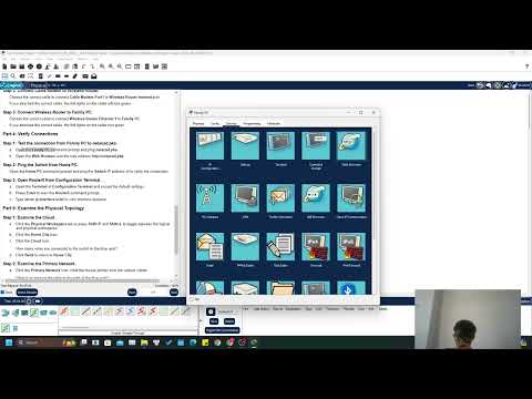 4.6.5 Packet Tracer - Connect a Wired and Wireless LAN