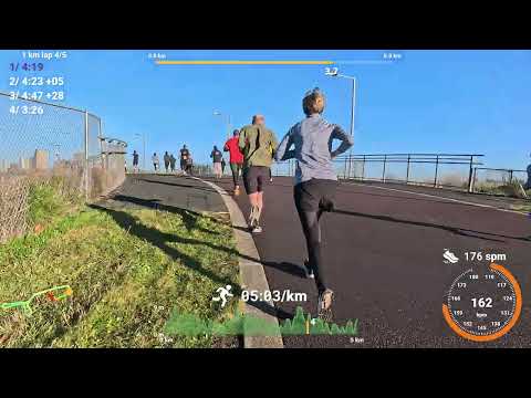 Running at the Runthrough Lee Valley Velopark 5k race!