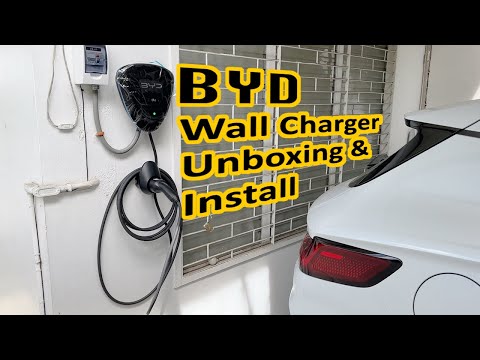 Unboxing & Installing The BYD Wall Charger