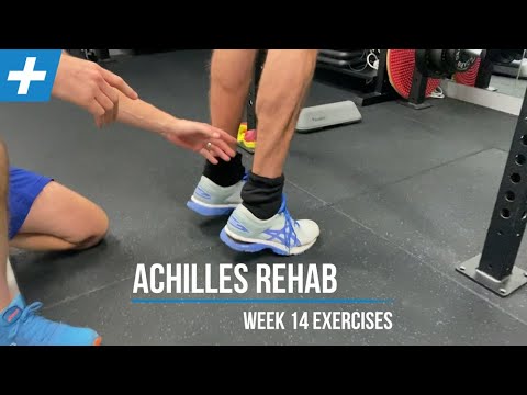 Achilles Tendon Rupture Rehab Exercises - Week 14 | Tim Keeley | Physio REHAB