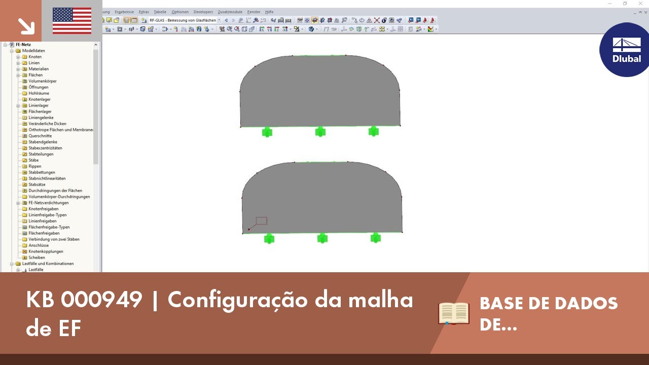 KB 000949 | Configuração da malha de EF