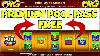 How To Get Free Pool Pass in 8 Ball Pool || New Pool Pass Free For All