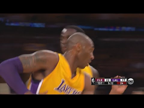 Kobe Bryant Hoodwinks LeBron James | Cavaliers vs Lakers | March 10, 2016 | NBA 2015-16 Season