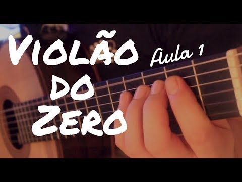 Music and Guitar Lesson "Guitar from Zero" with Fabio Lima (Lesson 1 Beginner)