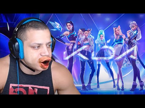 Tyler1 Reacts to K/DA - MORE