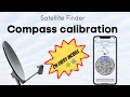 1 minute mobile compass calibration | For Satellite Finder | Every device !! Super easy and fast