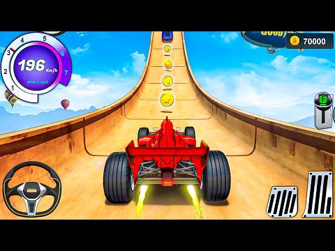 Super Crazy Mega Ramp Formula Car Racing 3D - Extreme GT Car Stunt Master 2025 - Android Gameplay