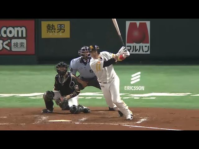 【7回裏】代打の切り札 ホークス・吉村同点タイムリー!! 2015/8/30 H-F