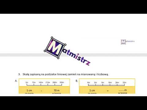 Co to jest skala? Skala na mapie.