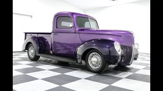 Video Thumbnail for 1940 Ford Pickup