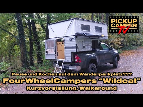 PICKUP CAMPER tv: Four Wheel Camper "Wildcat", Walkaround