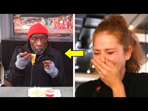 Waitress Fed A Homeless Man! She Was Shocked When She Discovered Who He Truly Was! - A Must Video