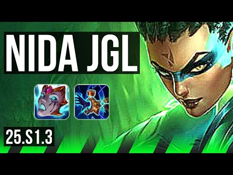NIDALEE vs NOCTURNE (JGL) | 4/0/7, 65% winrate | KR Master | 25.S1.3