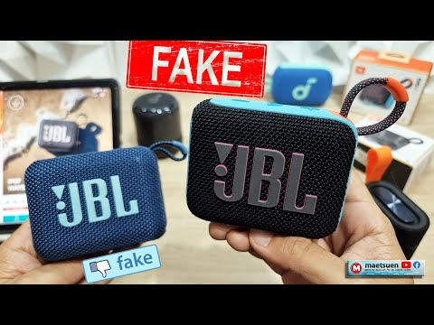 FAKE JBL GO 4 Bluetooth Speaker vs Original