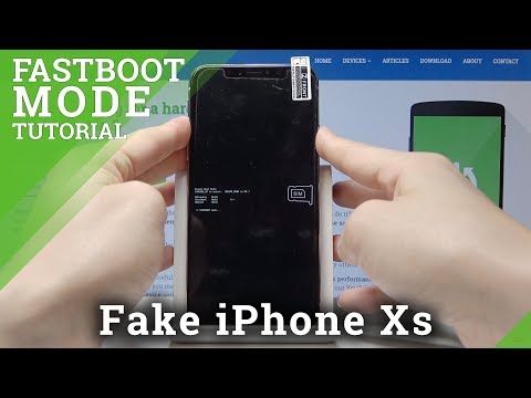 How to Enter Fastboot Mode in Fake iPhone Xs - Exit Fastboot Mode