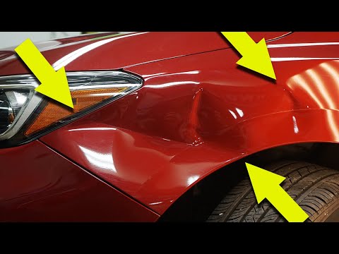 NASTY 🤢 Fender Dent Repair