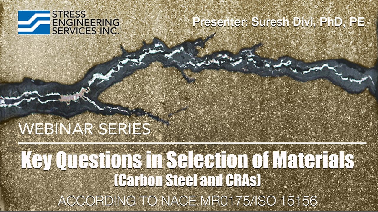 Key Questions in Selection of Materials According to NACE MR0175/ISO 15156