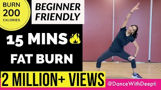 15MINS FAT BURN WORKOUT FOR BEGINNERS  Lose Weight
