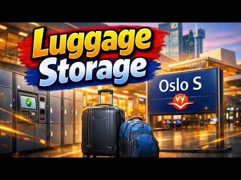 Depósito de bagagem Estação Central de Oslo