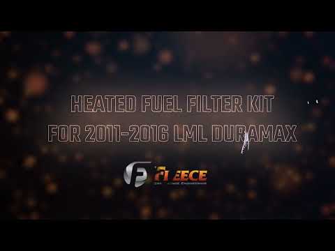 Auxiliary Heated Fuel Filter Kit for 2011-2016 LML Duramax