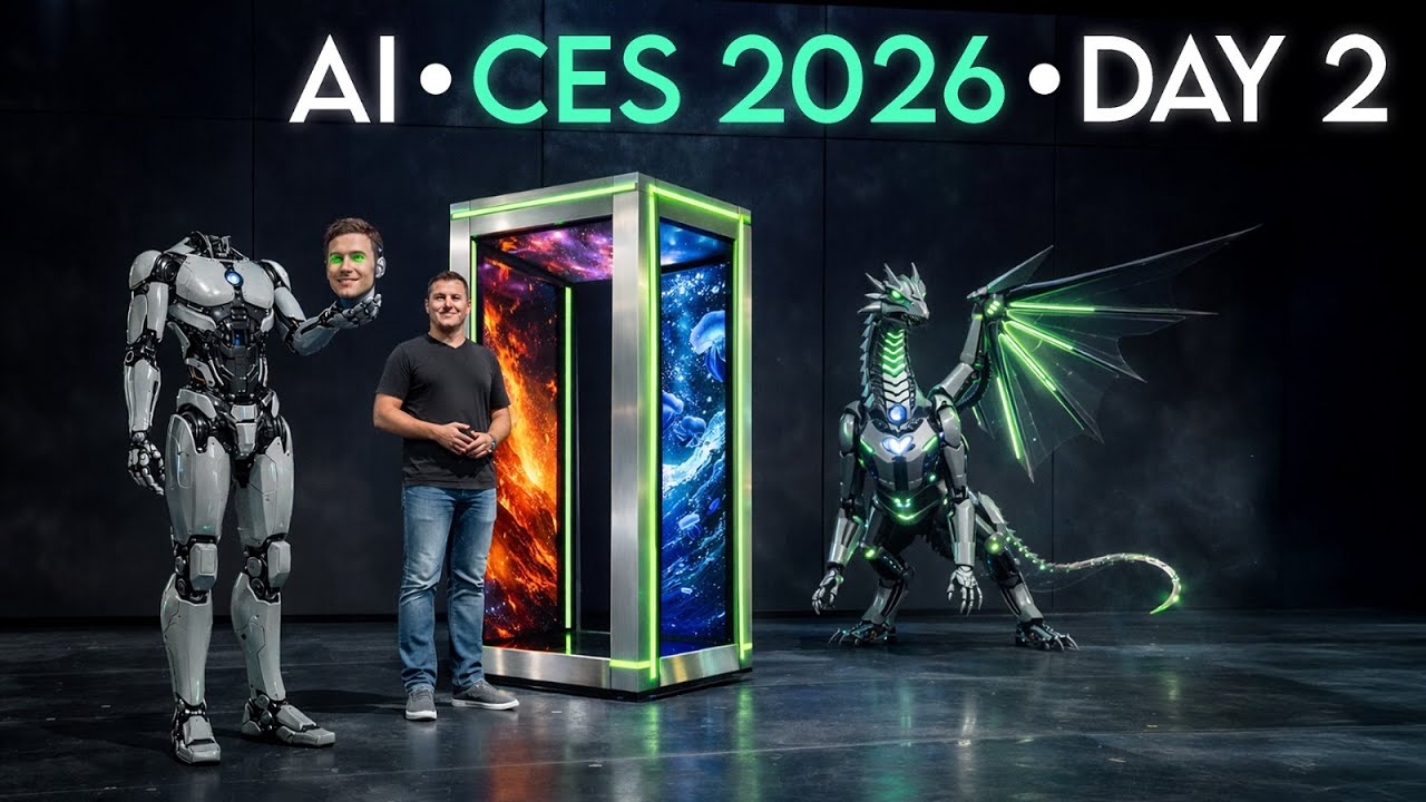 The Shocking AI Reveals That Stunned CES 2026 (DAY 2)