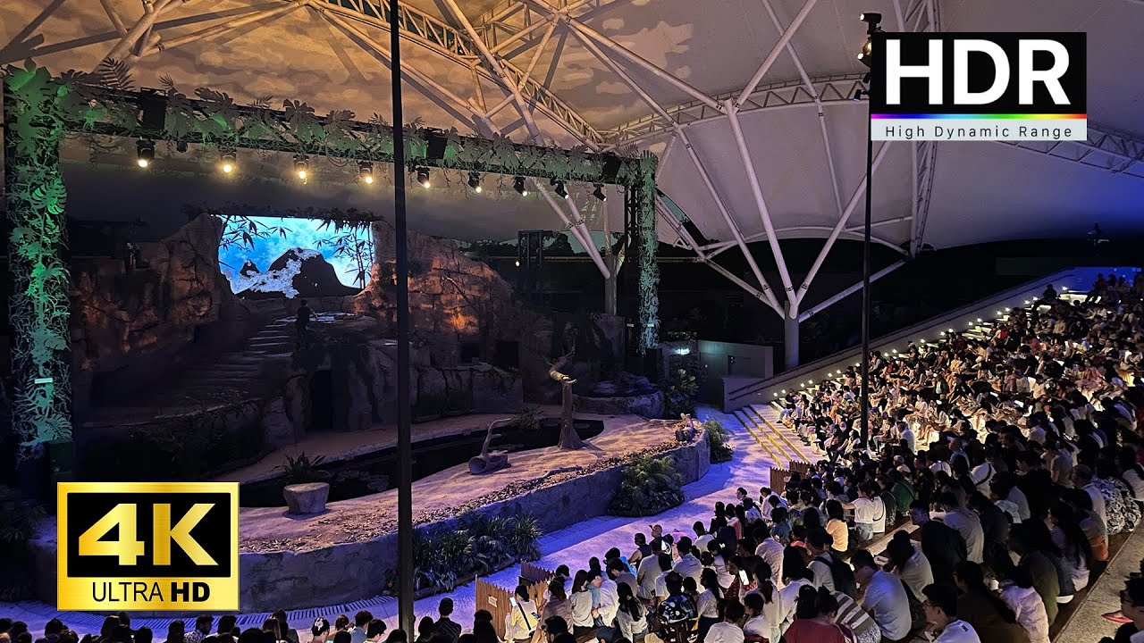 4K HDR - Mandai Night Safari - Singapore Zoo