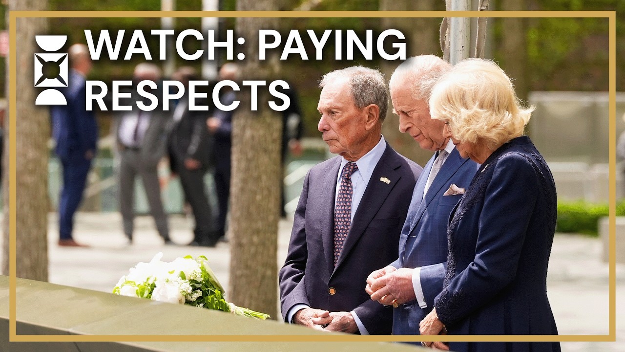 WATCH: King Charles and Queen Camilla Honour 9/11 Victims in New York