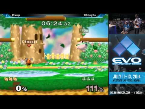 EVO 2014 SSBM Winners Finals - Mango vs Hungrybox
