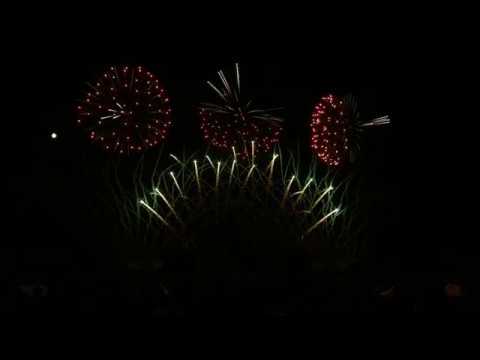 NDR  - Feuerwerk Polen in der Totalen (02.09.2017) Int. Feuerwerkswettbewerb Hannover