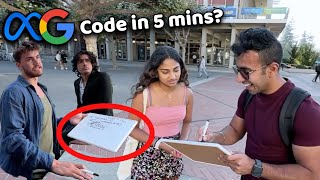 Challenging Google's Top Feeder College Students Ft. UC Berkeley!