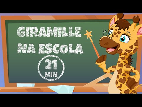 Giramille na Escola - 21 min | Desenho Animado Musical