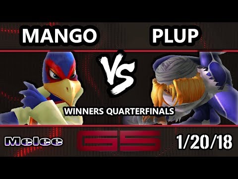 GENESIS 5 SSBM - C9 | Mango (Falco) VS PG | Plup (Sheik) - Smash Melee WQF