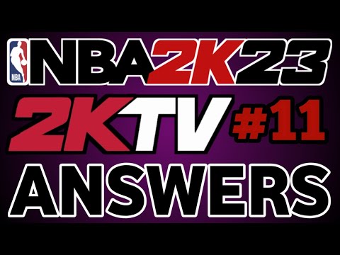 NBA 2K23 2KTV Answers - Episode 11