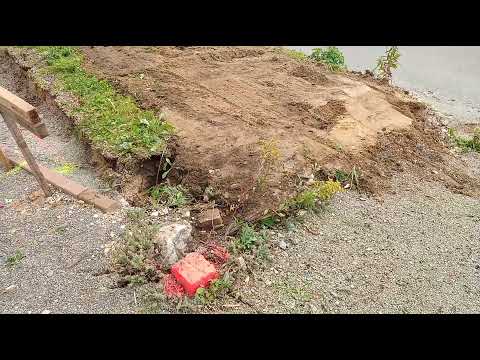 Garage Bau 11.09.2021 Vorbereitung