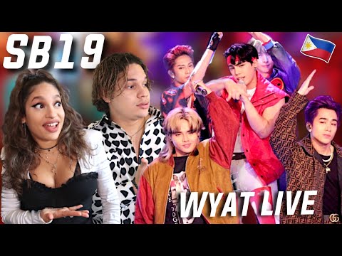 Waleska & Efra react to SB19 - WYAT LIVE for the first time in SHOWTIME