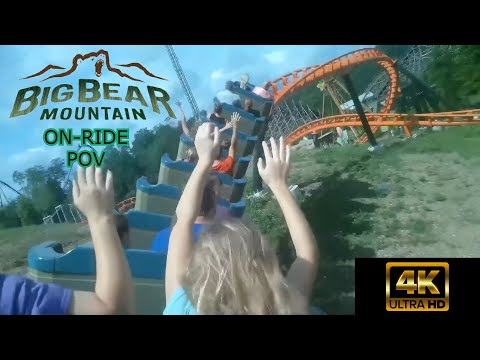Back row point of view footage of Big Bear Mountain