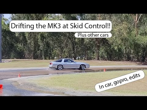 Drifting cars at Mount Cotton Skidpan with @SkidControl