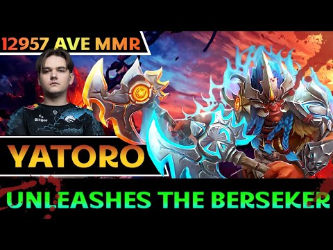 Yatoro/Raddan [Troll Warlord] goes Berserk to carry a tough game - Dota 2 Pro Carry Game Highlights.