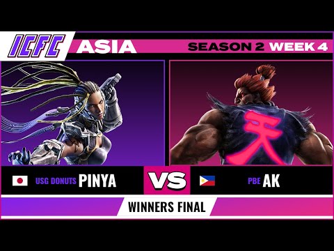 Pinya (Master Raven) vs AK (Akuma) ICFC ASIA: Season 2 Week 4 - Winners Final
