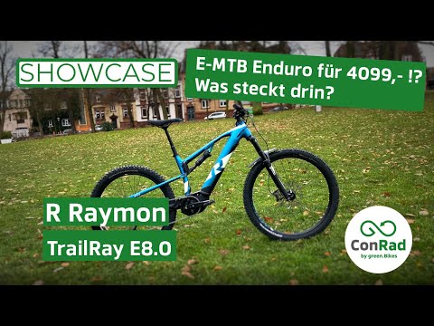 R Raymon TrailRay E 8.0 ebike [ConRad][2022] Showcase - Yamaha PW-X2 630 Wh