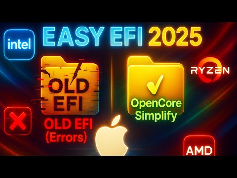No More EFI Errors! 😱 OpenCore Simplify macOS Install (Intel + AMD 2025 Guide)