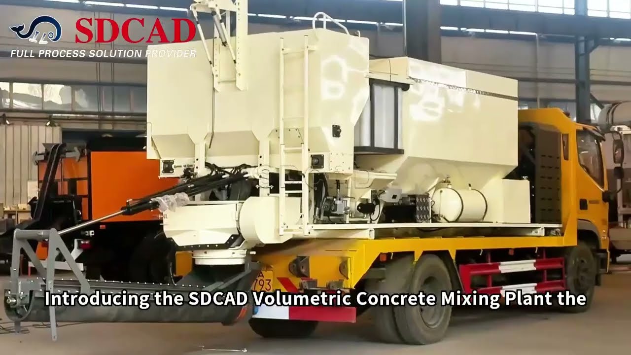 Volumetric Concrete Batching Plant