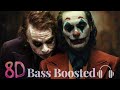 Joker BGM Song With Best Movie Clips | 8D Audio | Bass Boosted | Derneire Danse