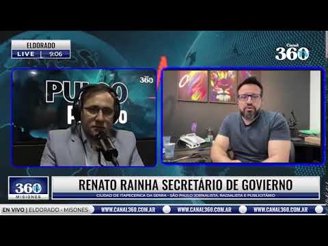 PULSO POLITICO||RENATO RAINHASECRETÁRIO DE GOVERNO ITAPECERICA DA SERRA - SÃO PAULO  ||CANAL 360 TV