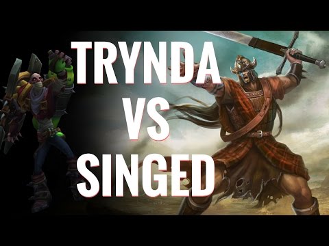 Tryndamere vs Singed - Singed is feeding me kills
