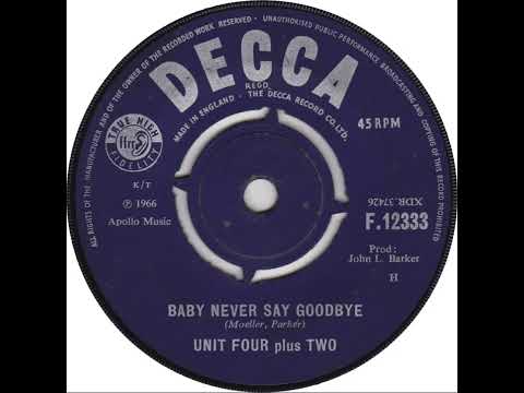 (7a) Unit Four Plus Two - Baby Never Say Goodbye