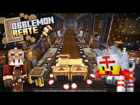 UNRIVALED Pokémon Breeding with Cobblemon & The Create Mod || Cobblemon x Create